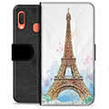 Samsung Galaxy A20e Premium Wallet Case - Paris