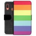 Samsung Galaxy A20e Premium Wallet Case - Pride