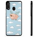 Samsung Galaxy A20e Protective Cover - Flying Pig