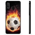 Samsung Galaxy A20e Protective Cover - Football Flame