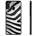 Samsung Galaxy A20e Protective Cover - Zebra