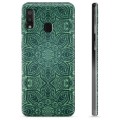 Samsung Galaxy A20e TPU Case - Green Mandala