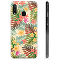 Samsung Galaxy A20e TPU Case - Pink Flowers