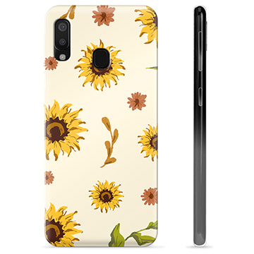 Samsung Galaxy A20e TPU Case - Sunflower