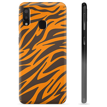 Samsung Galaxy A20e TPU Case - Tiger