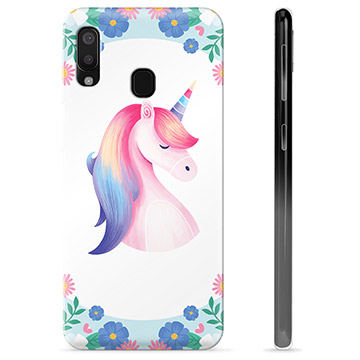 Samsung Galaxy A20e TPU Case - Unicorn