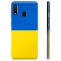 Samsung Galaxy A20e TPU Case Ukrainian Flag - Yellow and Light Blue