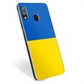 Samsung Galaxy A20e TPU Case Ukrainian Flag - Yellow and Light Blue