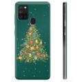 Samsung Galaxy A21s TPU Case - Christmas Tree