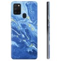 Samsung Galaxy A21s TPU Case - Colorful Marble
