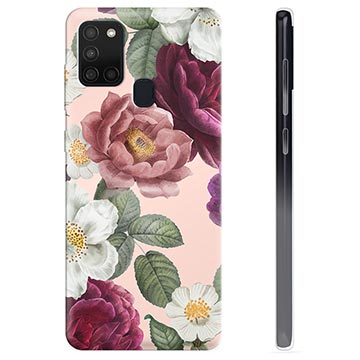 Samsung Galaxy A21s TPU Case - Romantic Flowers