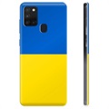 Samsung Galaxy A21s TPU Case Ukrainian Flag - Yellow and Light Blue