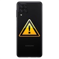 Samsung Galaxy A22 4G Battery Cover Repair - Black