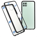 Samsung Galaxy A22 5G, Galaxy F42 5G Magnetic Case with Tempered Glass