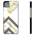 Samsung Galaxy A22 5G Protective Cover - Abstract Marble