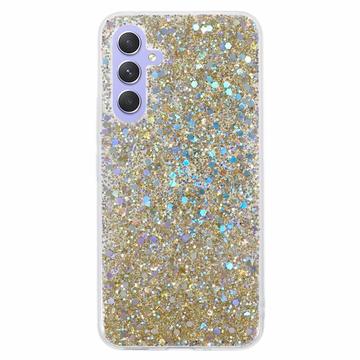Samsung Galaxy A35 Glitter Flakes TPU Case