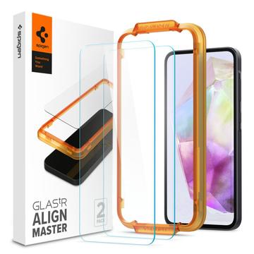 Samsung Galaxy A35 Spigen ALM Glas.tR Screen Protector - 9H - 2 Pcs.