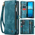 Samsung Galaxy A36 Caseme 008 2-in-1 Multifunctional Wallet Case - Blue
