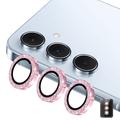 Samsung Galaxy A37/A57 Hat Prince Glitter Camera Lens Protector - Pink