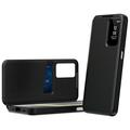 Samsung Galaxy A37 Smart Clear View Flip Case with Card Slot
