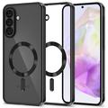 Samsung Galaxy A37 Tech-Protect MagFlex Case - MagSafe Compatible - Clear / Black