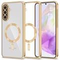 Samsung Galaxy A37 Tech-Protect MagFlex Case - MagSafe Compatible - Clear / Gold