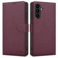 Samsung Galaxy A36/A37/A57 Tech-Protect Wallet Case W. Magnet & Stand - Mulberry