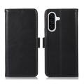 Samsung Galaxy A37 Wallet Leather Case with RFID - Black