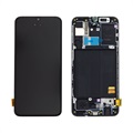 Samsung Galaxy A40 Front Cover & LCD Display GH82-19672A - Black