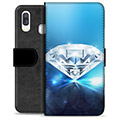 Samsung Galaxy A40 Premium Wallet Case - Diamond