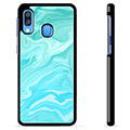 Samsung Galaxy A40 Protective Cover - Blue Marble