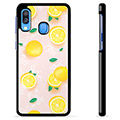 Samsung Galaxy A40 Protective Cover - Lemon Pattern