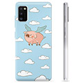 Samsung Galaxy A41 TPU Case - Flying Pig