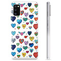Samsung Galaxy A41 TPU Case - Hearts