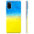Samsung Galaxy A41 TPU Case Ukrainian Flag - Two Tone