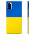 Samsung Galaxy A41 TPU Case Ukrainian Flag - Yellow and Light Blue