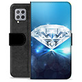 Samsung Galaxy A42 5G Premium Wallet Case - Diamond