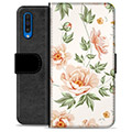 Samsung Galaxy A50 Premium Wallet Case - Floral