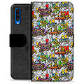 Samsung Galaxy A50 Premium Wallet Case - Graffiti