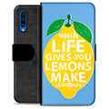 Samsung Galaxy A50 Premium Wallet Case - Lemons
