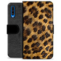Samsung Galaxy A50 Premium Wallet Case - Leopard