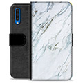 Samsung Galaxy A50 Premium Wallet Case - Marble