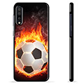Samsung Galaxy A50 Protective Cover - Football Flame