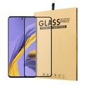 Samsung Galaxy A51 Full Cover Tempered Glass Screen Protector - 9H - Black Edge