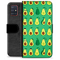 Samsung Galaxy A51 Premium Wallet Case - Avocado Pattern