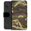 Samsung Galaxy A51 Premium Wallet Case - Camo