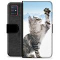 Samsung Galaxy A51 Premium Wallet Case - Cat