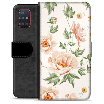 Samsung Galaxy A51 Premium Wallet Case - Floral