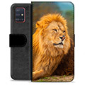 Samsung Galaxy A51 Premium Wallet Case - Lion