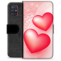 Samsung Galaxy A51 Premium Wallet Case - Love